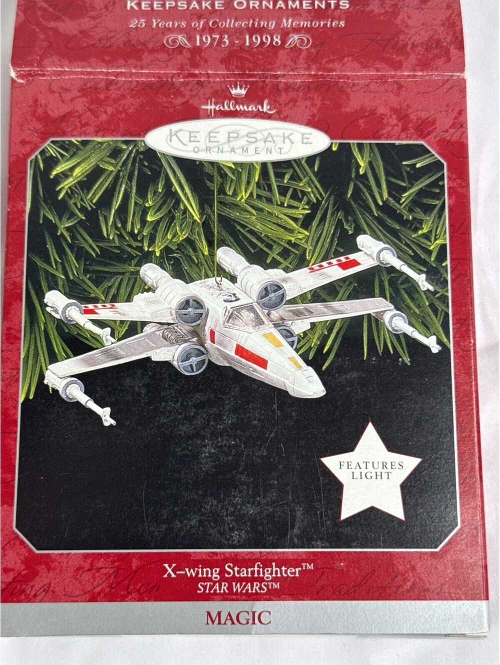 1998 Hallmark Keepsake Ornament - Star Wars X-wing Starfighter